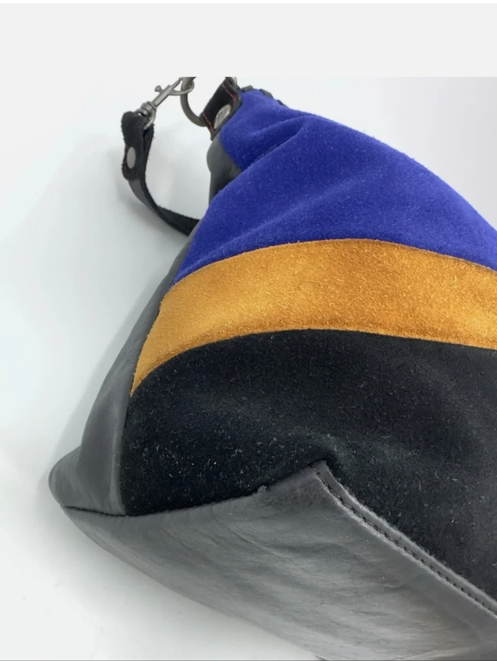 Patricia Nash Colorblock Suede Shoulder / Tote / Bag. EUC - Picture 11 of 11